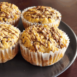 Muffins manizados de banano